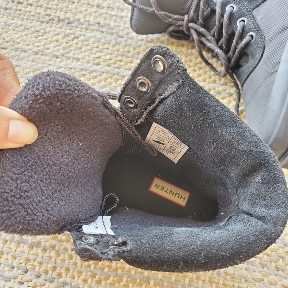 Hunter Insulated Commando Water Resistant Comfort Winter Rain Ankle Boots 6 - Picture 10 of 12